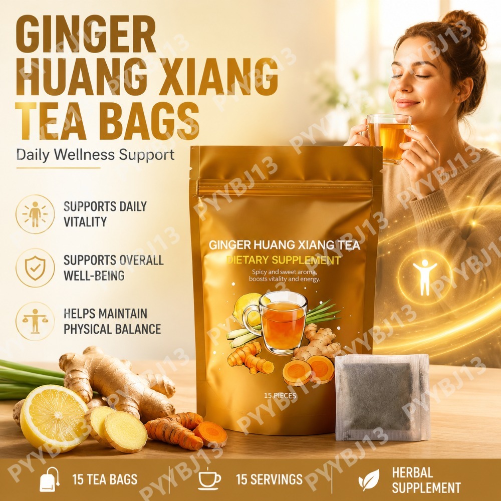 Wellness Herbal Tea Blends - Tè alle erbe di zenzero e