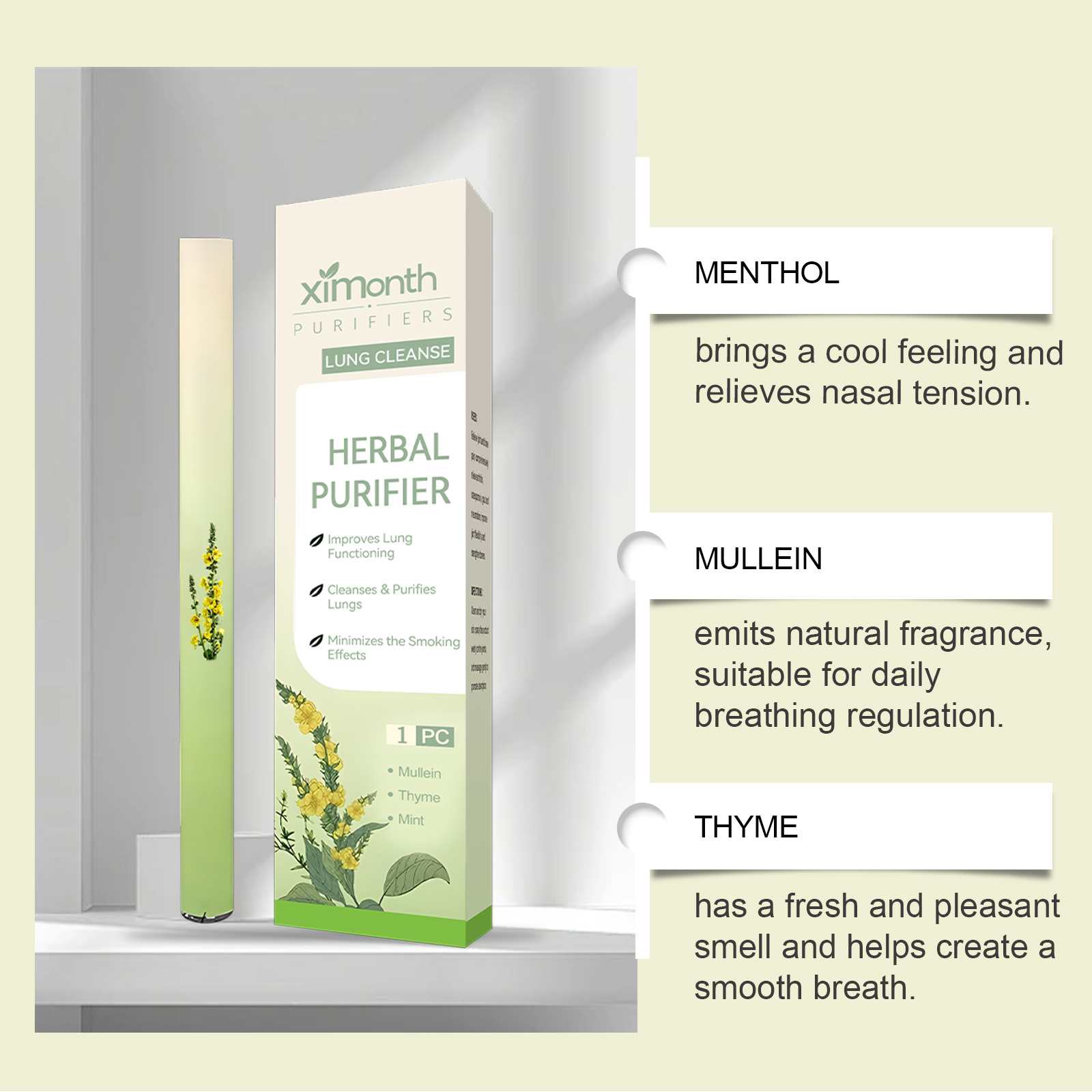 Bastone per la respirazione a  - Herbal And Wellness recensione e prezzo