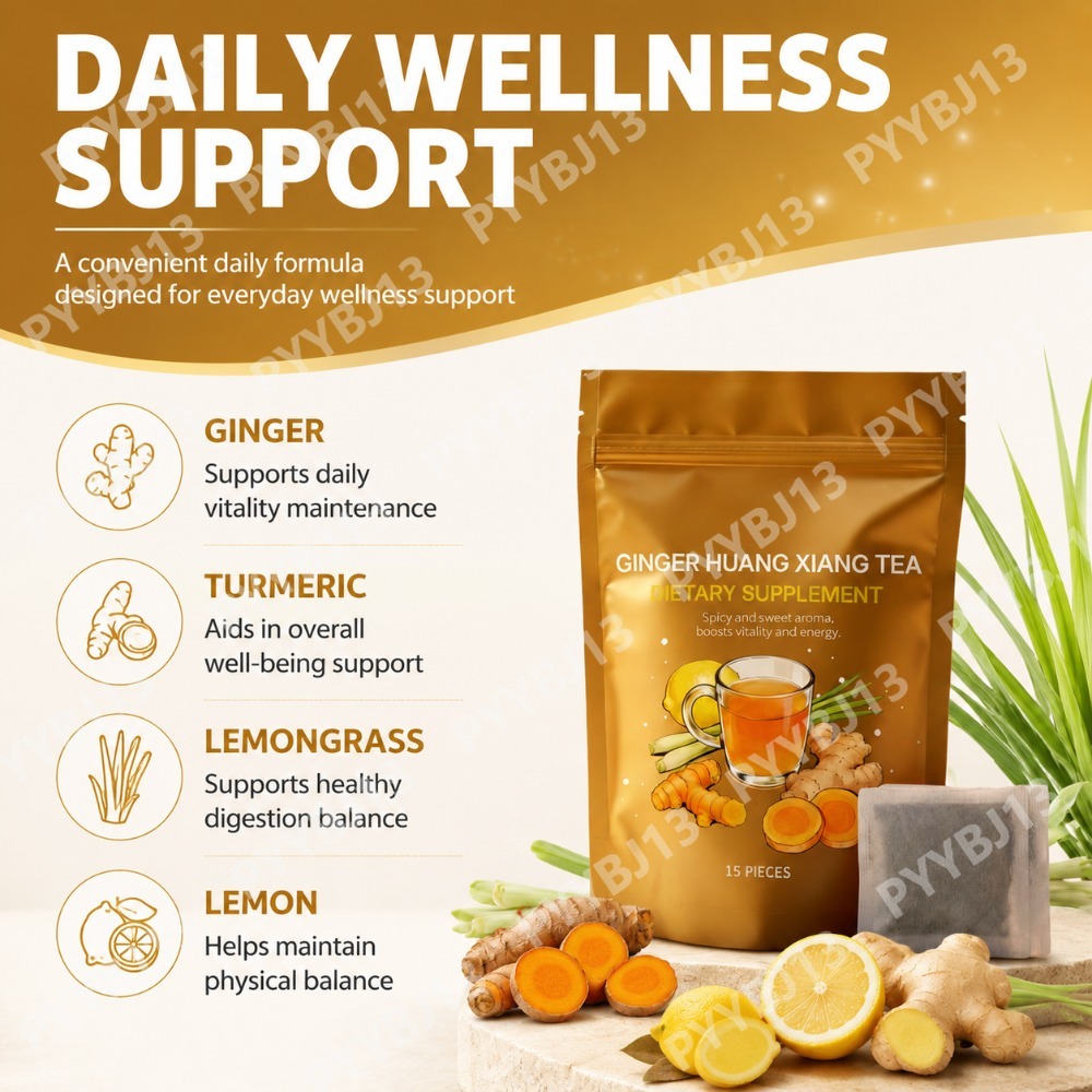 Tè alle erbe di zenzero e curc - Wellness Herbal Tea Blends recensione e prezzo